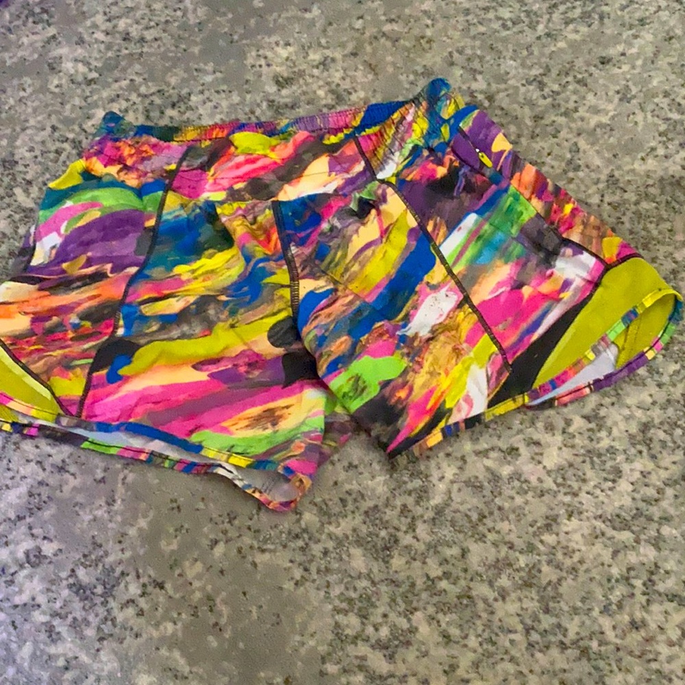 lululemon limited edition shorts, only worn a few times